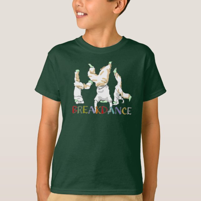 Kids Breakdance T Shirt (Front)