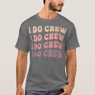 Kids Bride I Do Crew Retro Bachelorette Party Brid T-Shirt