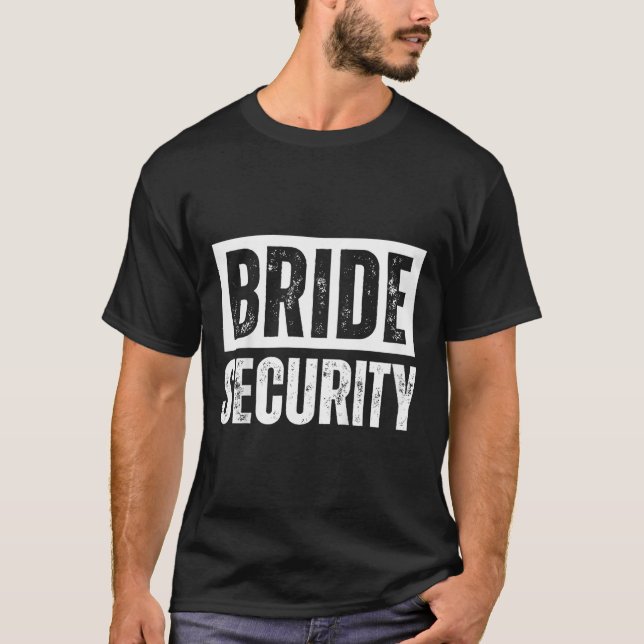 Kids Bride Security  T-Shirt (Front)