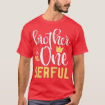 Kids Brother of Mr Onederful 1st Birthday OneDerfu T-Shirt<br><div class="desc">Kids Brother of Mr Onederful 1st Birthday OneDerful Matching  .</div>
