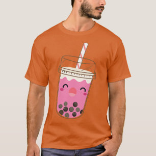 Kids Bubble Tea Cute Kawaii Boba Lovers s Gift Ide T-Shirt