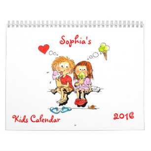 Kids Calendar 2016 - Funny Calendar For Kids