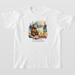 Kids Camping T-Shirt