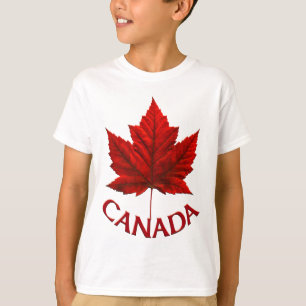 Kid's Canada Shirt Custom Team Canada Kid Shirt