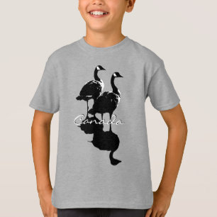 Kid's Canada T-shirt Canada Geese Kid's Souvenir