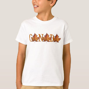 Kid's Canada T-shirt Canada Souvenir Tee Shirt