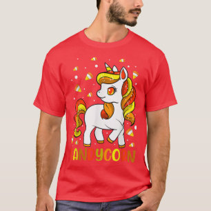 Kids CANDYCORN Funny Unicorn Candy Corn Halloween T-Shirt