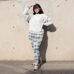 Kids Cartoon Cars Capri Leggings<br><div class="desc">Everyone must have had a favourite toy automobile when we were kids. We will still be grinning even as we think back on it. Try out these capri leggings with a toy car pattern and don't forget to leave us feedback.</div>