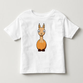 Kids Cartoon Llama T-Shirt