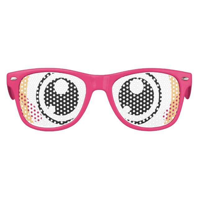 Kid's Cartoon Manga Eyes Sunglasses (Front)