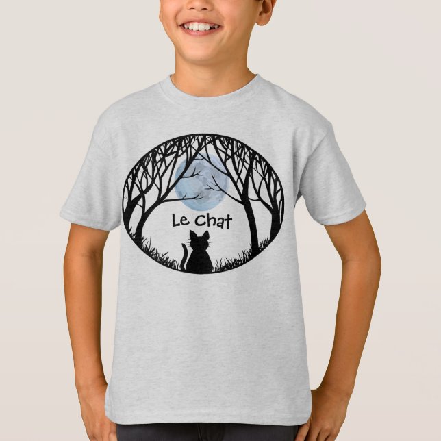 Kid's Cat Lover Hoodie Fat Cat Kid's Sweatshirt T-Shirt (Front)