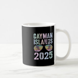 Kids Cayman Islands 2025 Vacation Surfing Cruising Coffee Mug