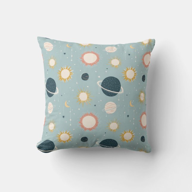 Kids Celestial Space Cushion (Front)