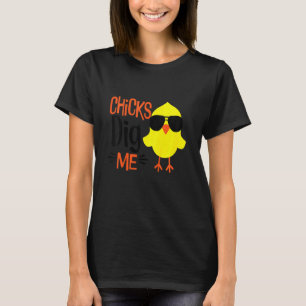 Kids Chick Dig Me Christian Easter Day For Boy So T-Shirt