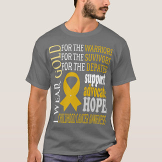 Kids Childhood Cancer Awareness, i wear this for a T-Shirt