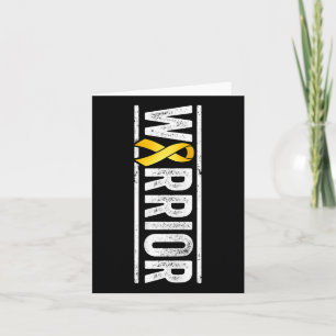 Kids Childhood Cancer Warrior Paediatrics Golden A Card