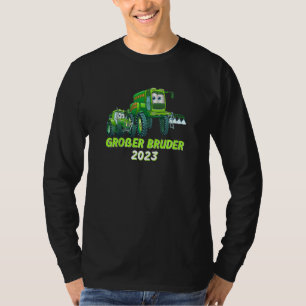 Kids Children's Tractor Combine Harvester Big Brot T-Shirt
