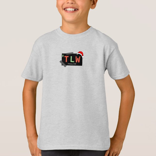 kids Christmas 2018 shirt (Front)