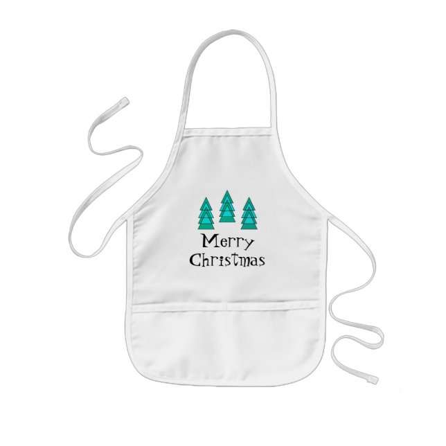 Kids Christmas apron by dalDesignNZ (Front)