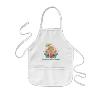 Kids Christmas Apron, Little Chef Apron