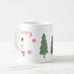 Kid's Christmas Personalised Mug