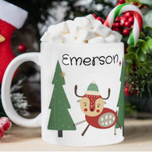 Kid's Christmas Personalised Mug