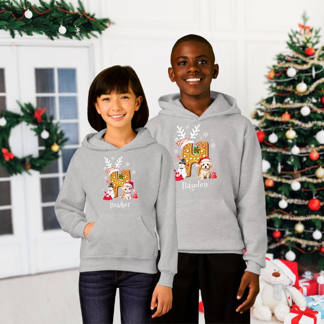 Kids Christmas Santa Gingerbread Alphabet H Girl (Creator Uploaded)