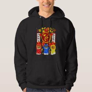 Kids Chuc Mung Nam Moi Xuan Quy Mao 2023 Cat in Ao Hoodie