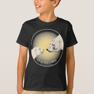 Kid's Churchill Polar Bear Shirt Organic T-Shirt