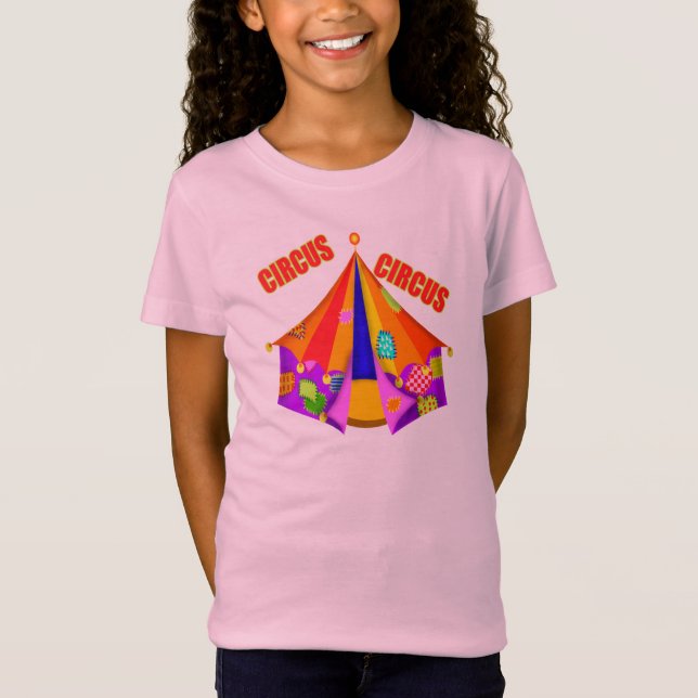 Kids Circus Tent T Shirt (Front)