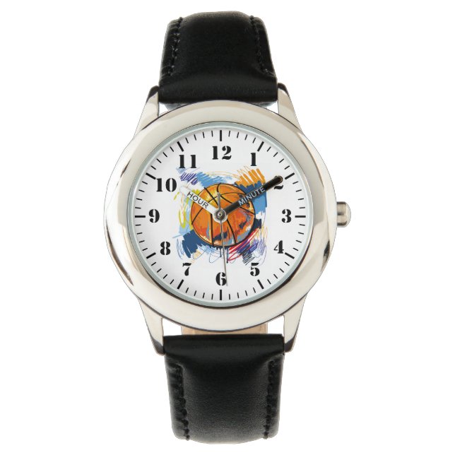 Kids Classic Basketball  Watch (Front)