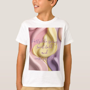 Kids classic t-shirt in stylish graphic