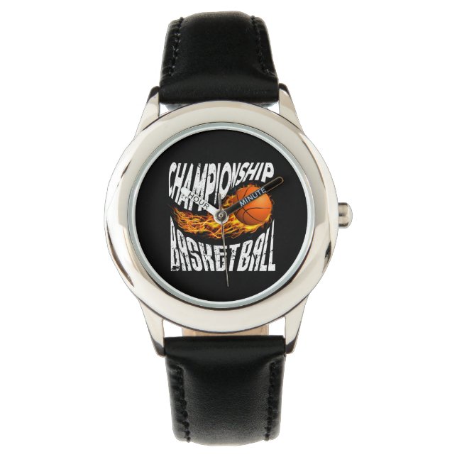 Kids Classic Watch-Basketball Watch (Front)