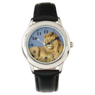 Kids Classic Watch/Wildlife Lion Watch
