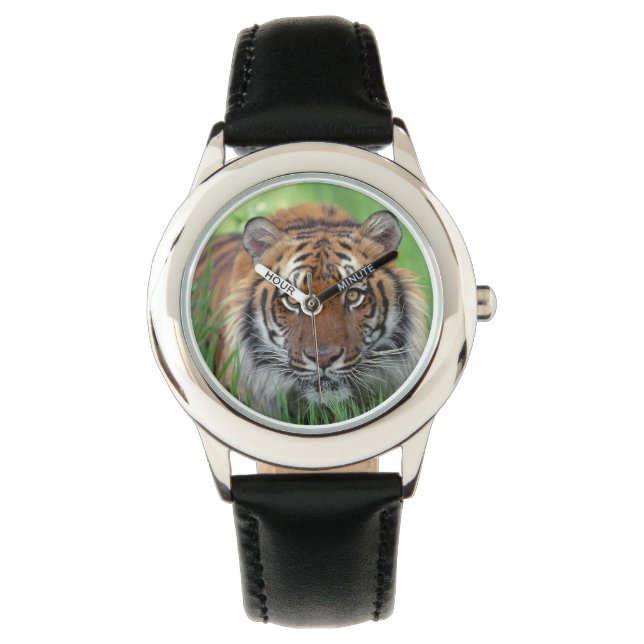 Kids Classic Watch/Wildlife Tiger Watch (Front)