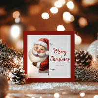 Kids Classroom Personalised Santa Christmas