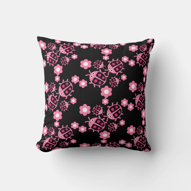 Kids Coccinellidae ladybug  Cushion (Front)