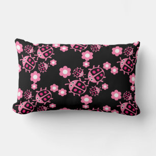 Kids Coccinellidae ladybug Lumbar Cushion