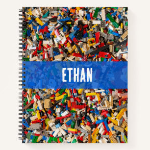 Kids Colourful and Unique Building Blocks Notebook