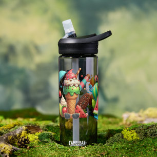 Kids Colourful Ice Cream  Water Bottle