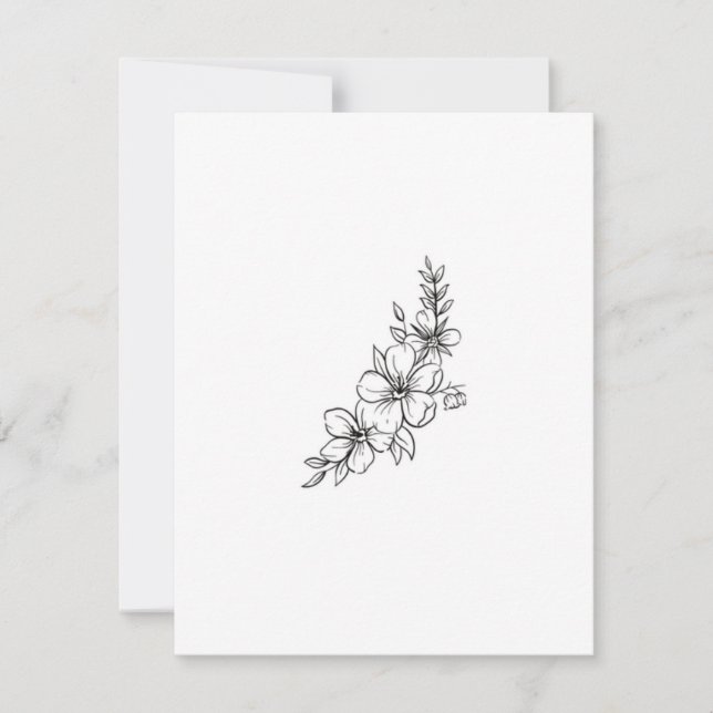 Kids Colouring Pages Digital Download Book Invitation (Front)