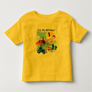 Kids Construction 1st Birthday T-shirts and Gifts