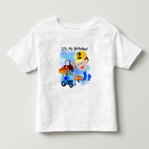 Kids Construction 2nd Birthday Tshirts and Gifts