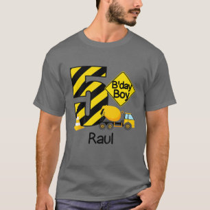 Kids Construction 5Th Birthday Raul Boys 5 Years O T-Shirt