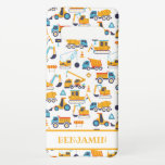 Kids Construction Dump Trucks Vehicle Personalised Samsung Galaxy Case<br><div class="desc">Kids Construction Dump Trucks Vehicle Personalised Samsung Galaxy Case. Also available for all iPhone X and up and Samsung Galaxy S10. Featuring hand-drawn construction trucks. (Trucks designed by syarifahbrit)</div>