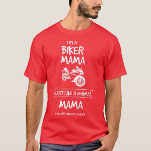 Kids Cool biker mum  T-Shirt