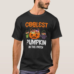 Kids Coolest Pumpkin In The Patch Halloween Boys G T-Shirt