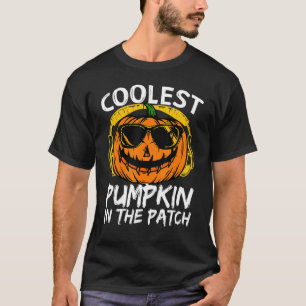 Kids Coolest Pumpkin In The Patch Halloween Boys G T-Shirt