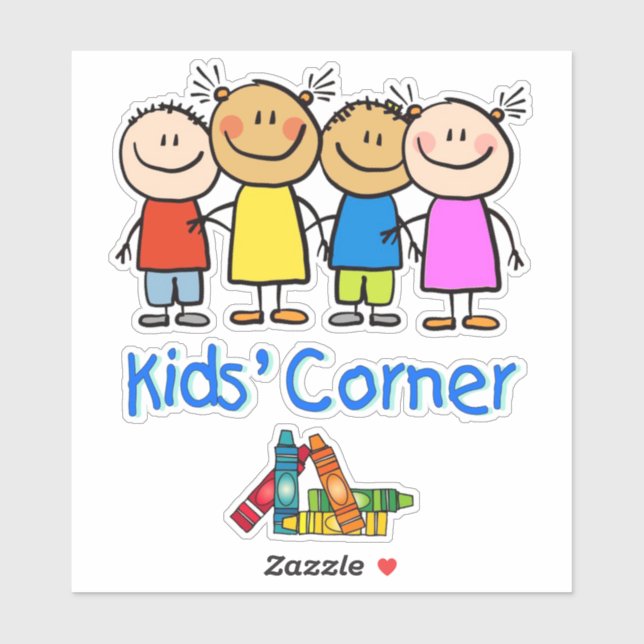 Kids' Corner Sticker (Sheet)