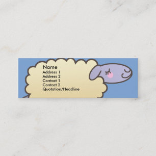 Kids Counting Sheep Skinny Profile Cards